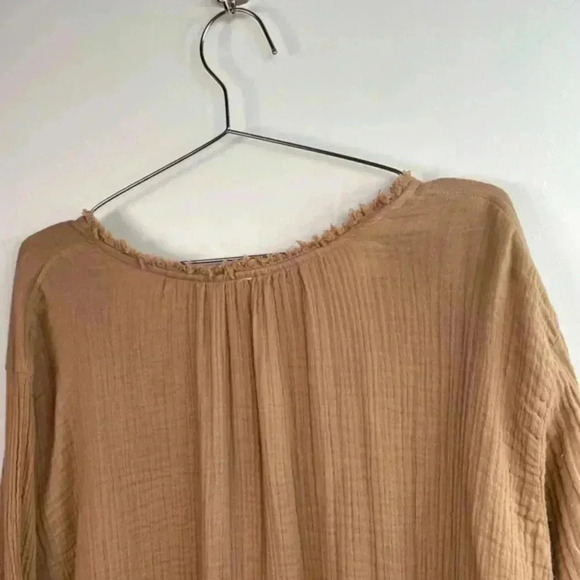 Free People Tan Bring It On Tunic In Pony Tail - Picture 4 of 9